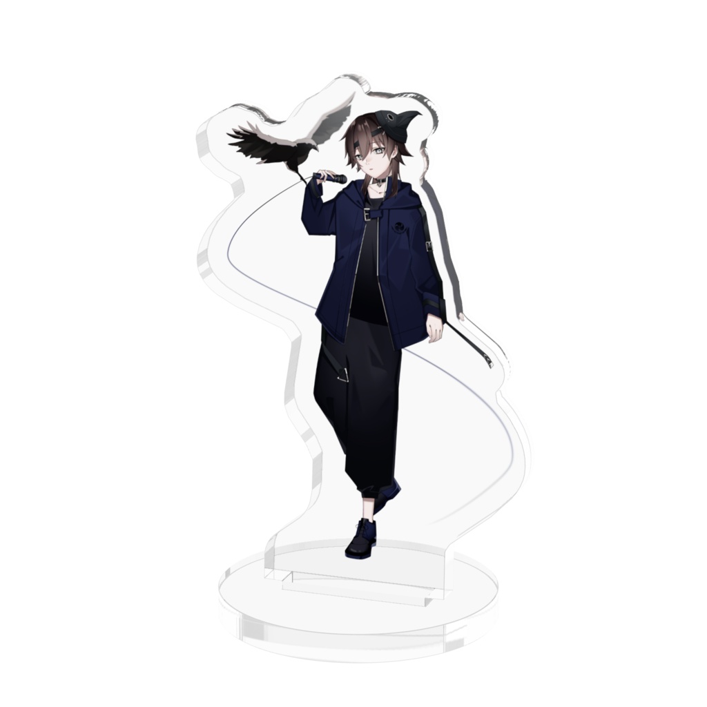 『黒之烏』キービジュアルアクリルフィギュア(50×50mm)