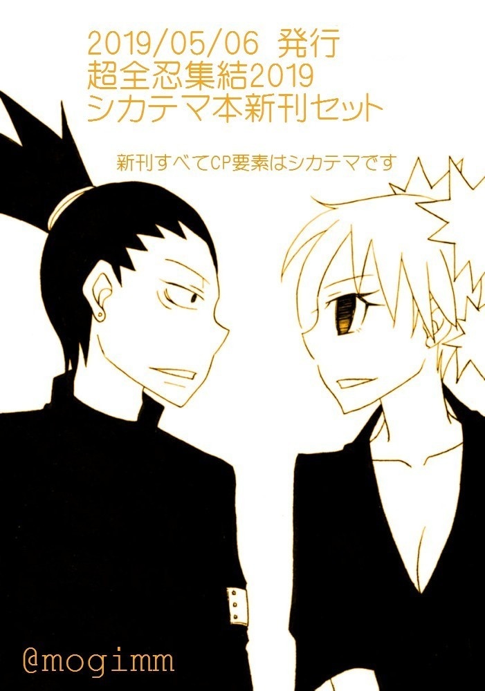 超全忍2019 シカテマ新刊セット