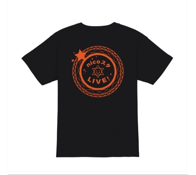 nicoスタ ロゴT(黒)