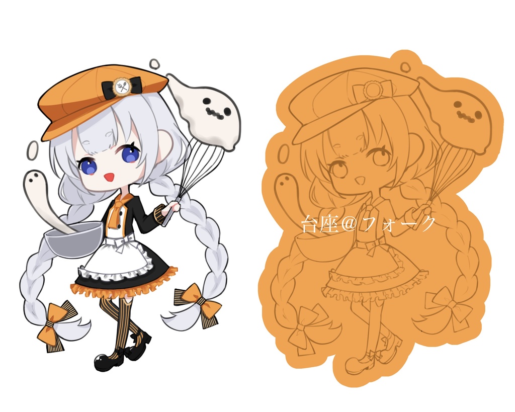 紲星あかりハロウィンアクリルスタンド【B級品】