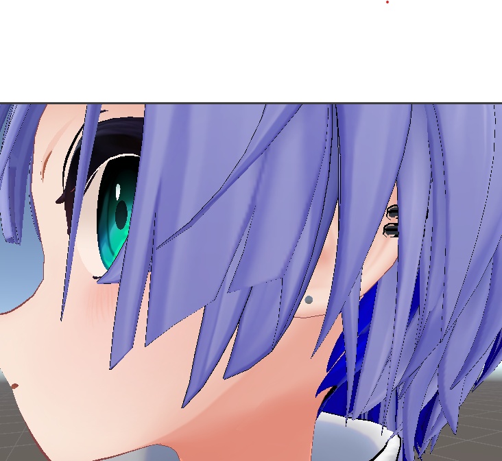 パールピアス Pearl Pierce【VRChat向け 3Dモデル】