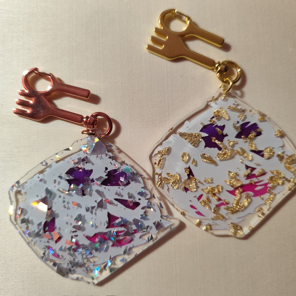 BCアクリルキーホルダー