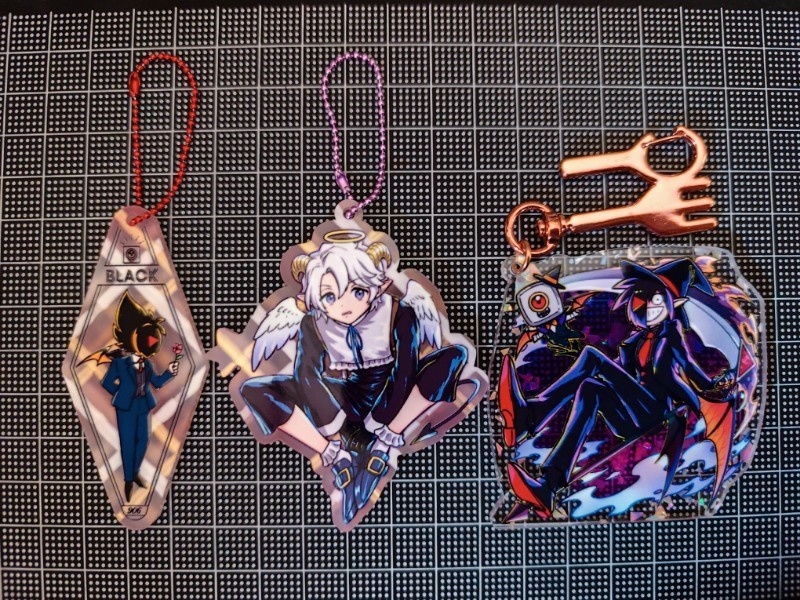 BCアクリルキーホルダー