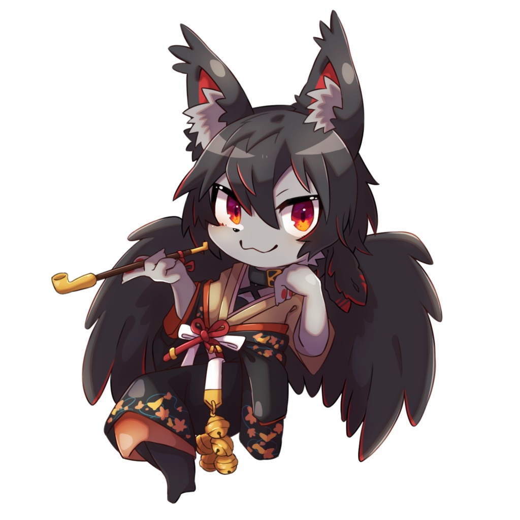 着物SD紅狼アクキー