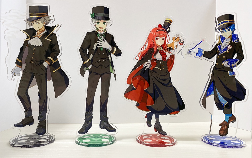 東の蒸気擬人化アクリルスタンド