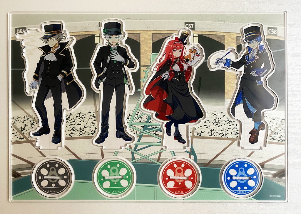 東の蒸気擬人化アクリルスタンド