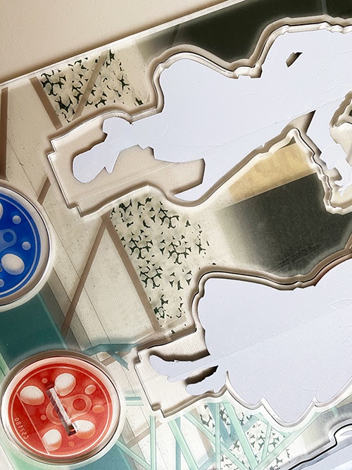 東の蒸気擬人化アクリルスタンド