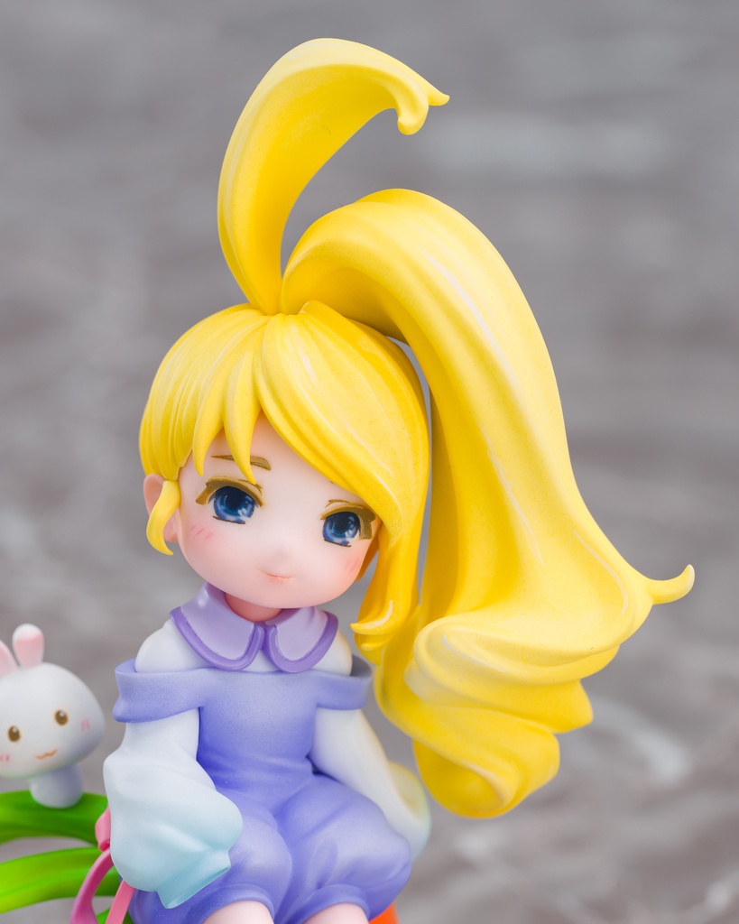 ラビットちゃんとうさぎキノコ 未塗装未組み立てガレージキット