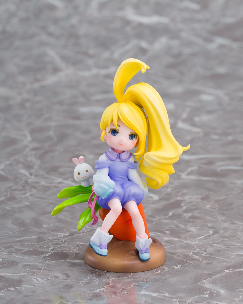 ラビットちゃんとうさぎキノコ 未塗装未組み立てガレージキット