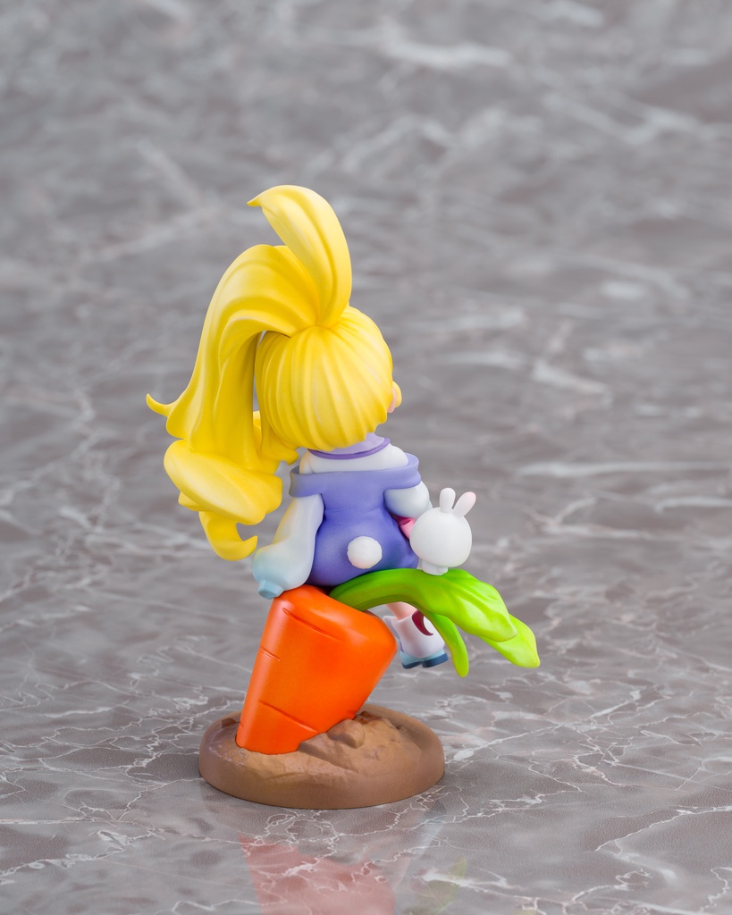 ラビットちゃんとうさぎキノコ 未塗装未組み立てガレージキット