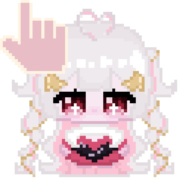 祈夜ユエ アニメーションマウスカーソル