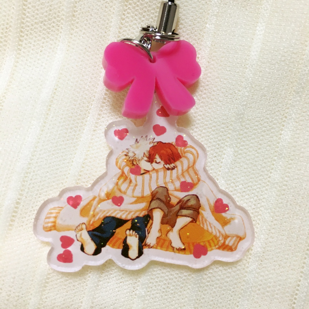 【受注販売(再販)】いっしょにぬくぬく爆切アクキー