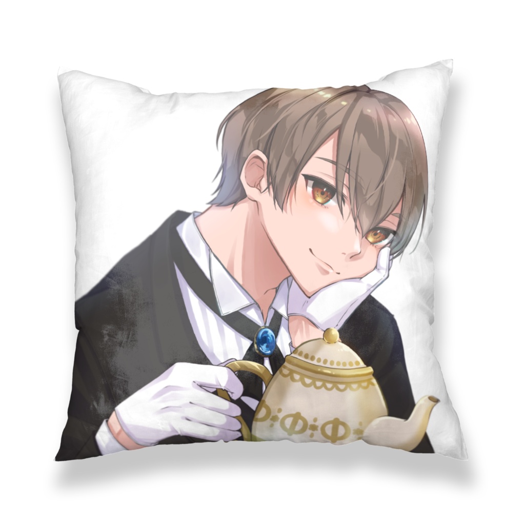 しらたまくんクッションカバー