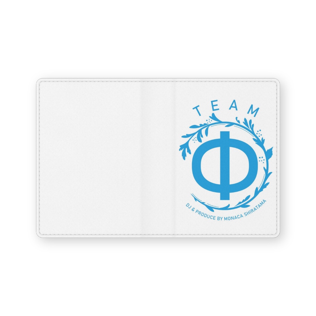 レザー名刺入れTeamΦ