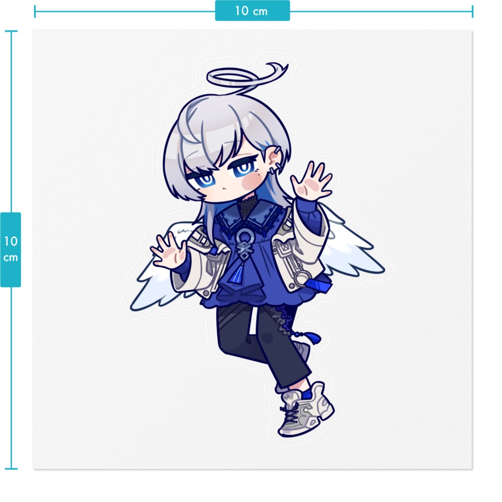 ペタッと十封┃ステッカー