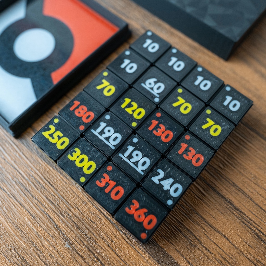 ダメカンダイスセット 6種20個 & ケース付