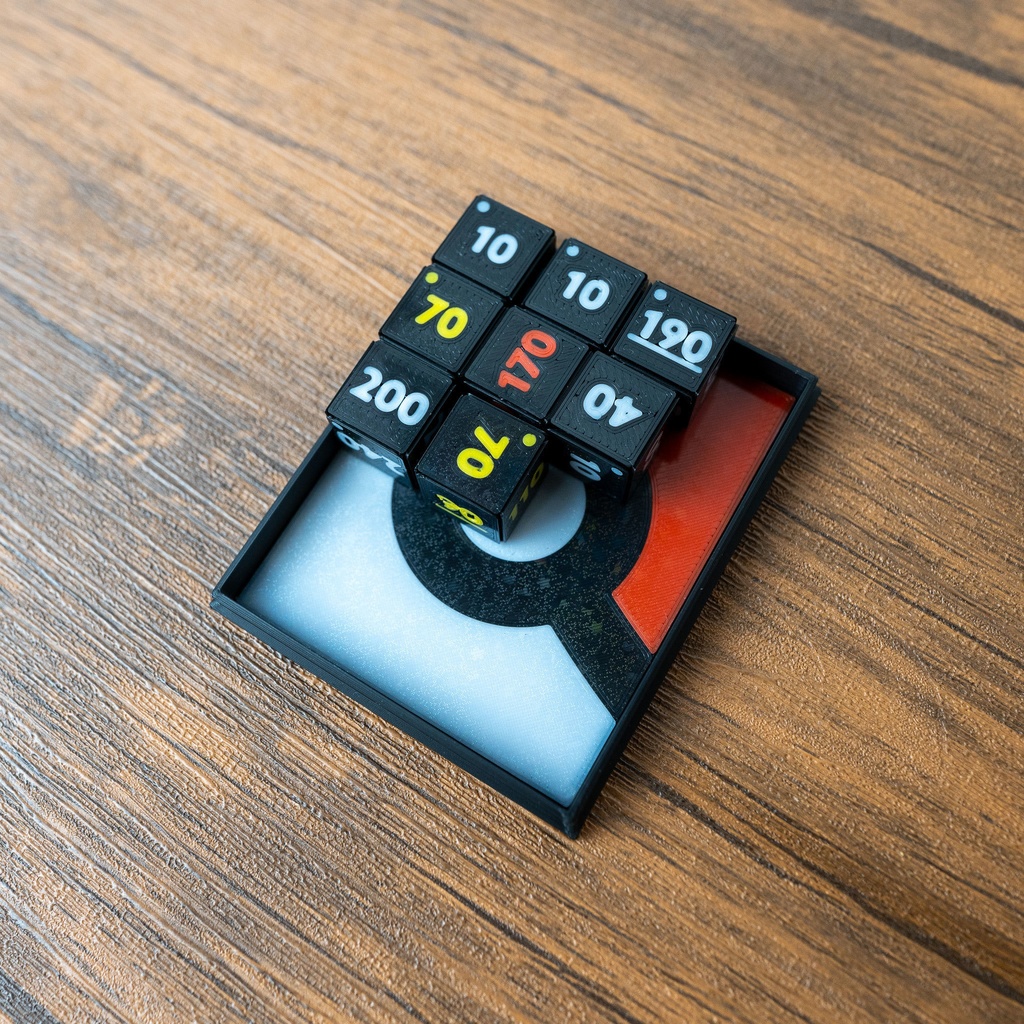 ダメカンダイスセット 6種20個 & ケース付