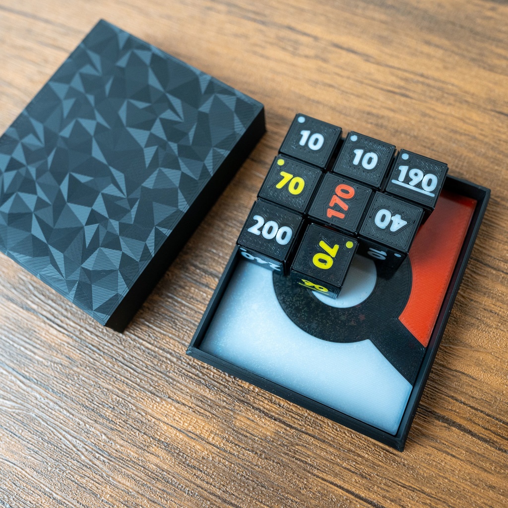 ダメカンダイスセット 6種20個 & ケース付