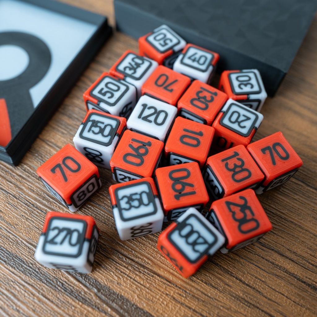 ポケカ ダメカンダイス 6種20個&ケース付き