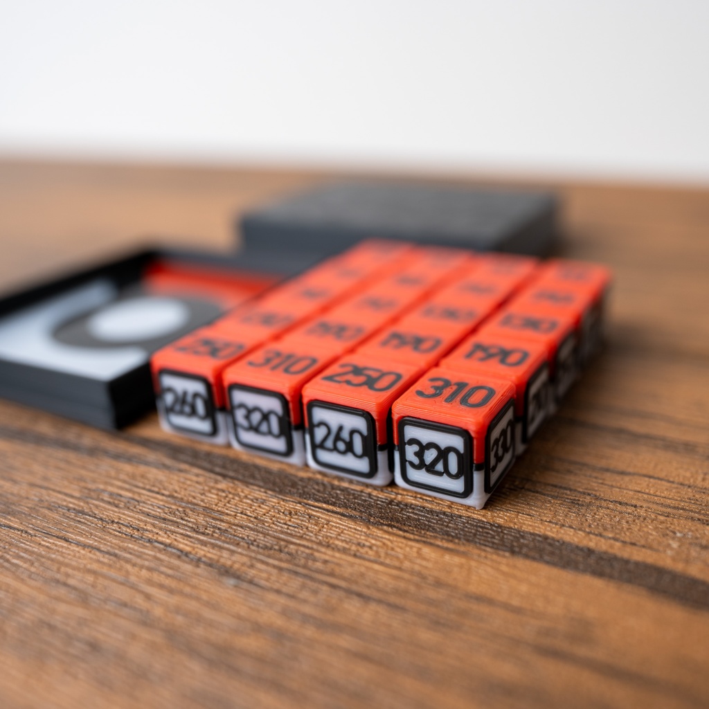 ポケカ ダメカンダイス 6種20個&ケース付き