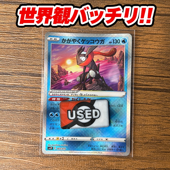 ポケカ USEDマーカー テラスタル 10個