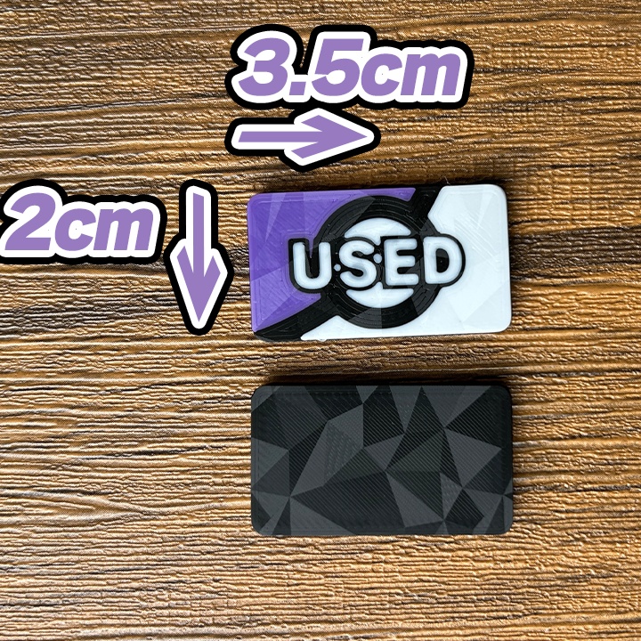 ポケカ USEDマーカー(紫) テラスタル 10個&専用ケース付き