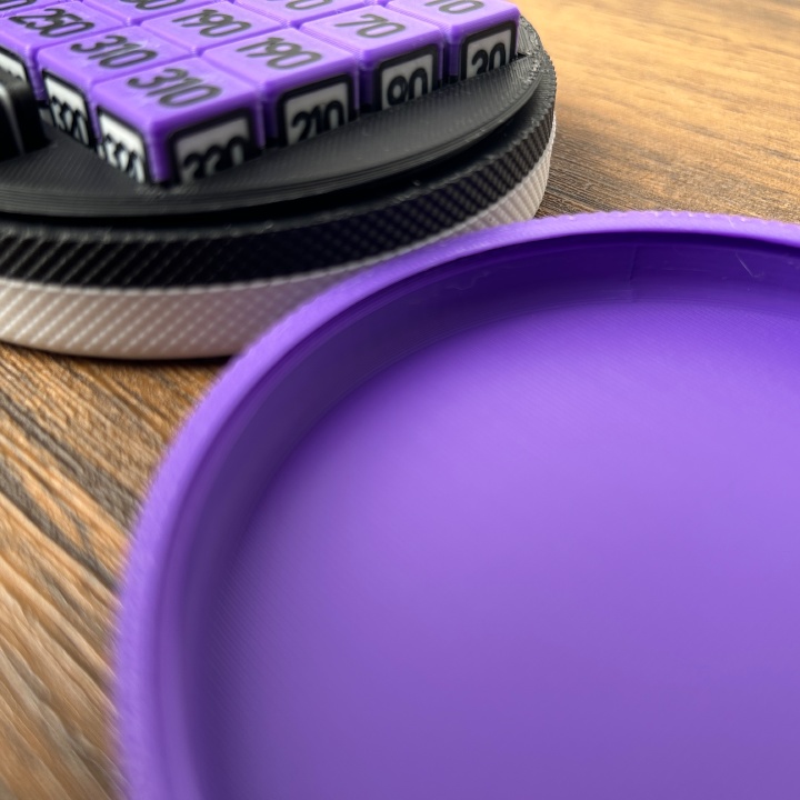 ポケカ 紫ダイス&各種マーカー&チェッカー&スクリュー式ケース付き