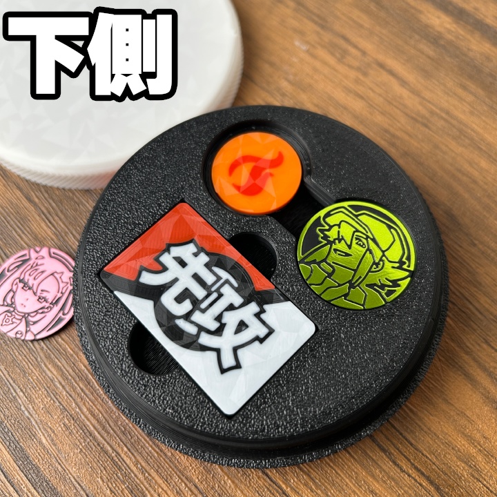 ポケカ ダメカンダイス、先行後攻,毒,やけどマーカー、チェッカー、専用ケース付