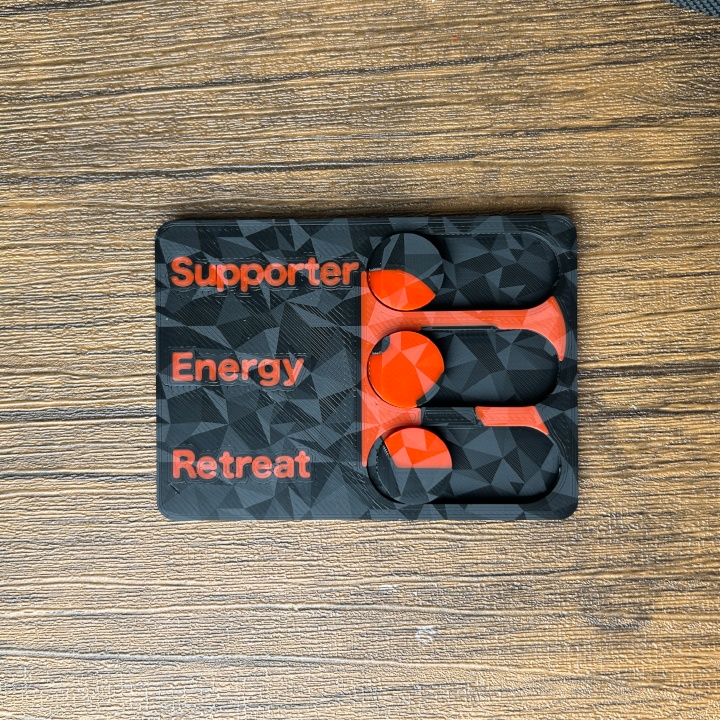 ポケカR ダメカンダイス、先攻後攻,毒,やけどマーカー、チェッカー、専用ケース付