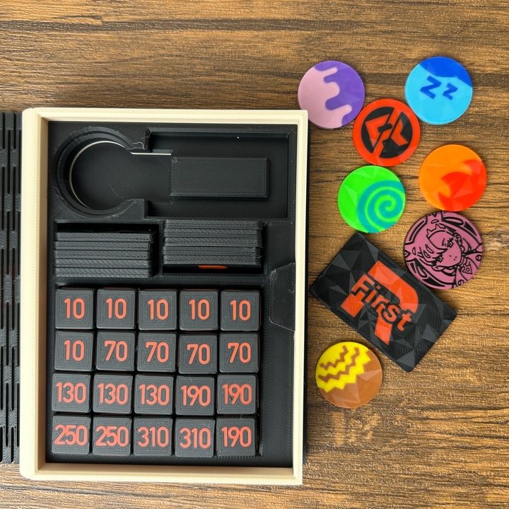 ポケカ プレイセットブック R ダメカンダイス/各種マーカー/チェッカー