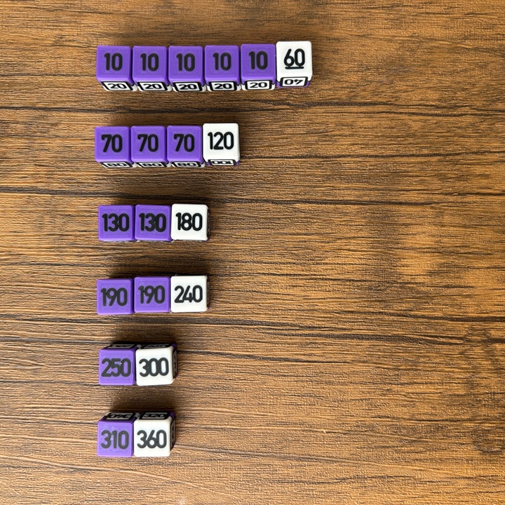 ポケカ プレイセットブック 紫 ダメカンダイス/各種マーカー/チェッカー