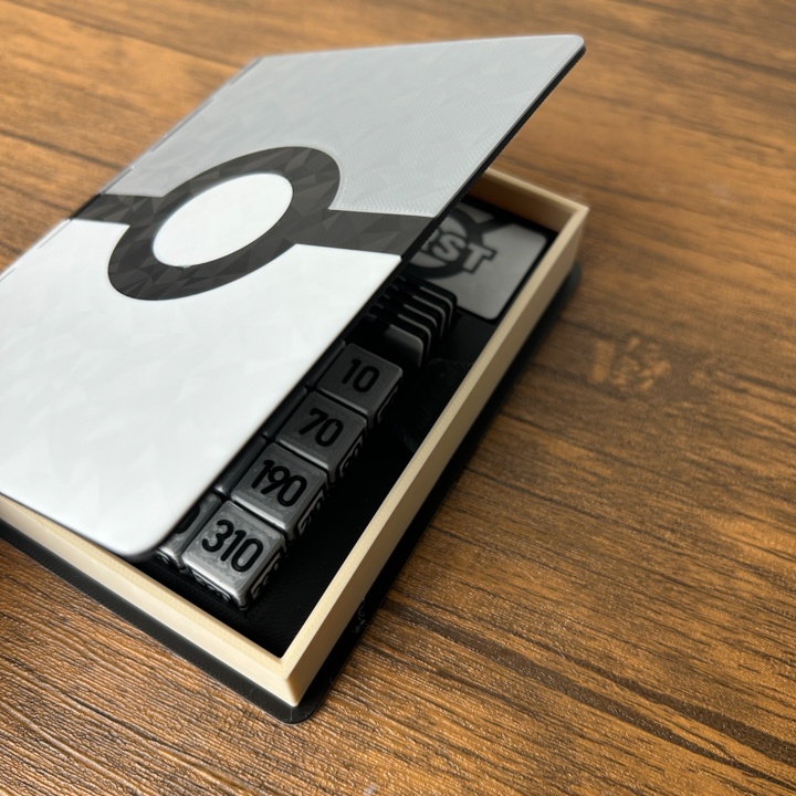 ポケカ プレイセットブック 銀 ダメカンダイス/各種マーカー/チェッカー