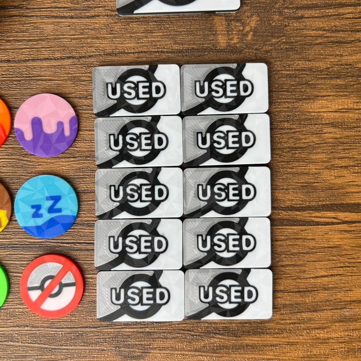 ポケカ プレイセットブック 銀 ダメカンダイス/各種マーカー/チェッカー