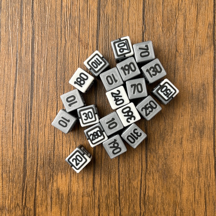 ポケカ プレイセットブック 銀 ダメカンダイス/各種マーカー/チェッカー