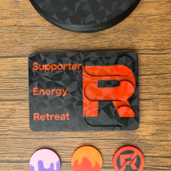 ポケカ 2段マグネットケース R ダメカンダイス、各種マーカー、チェッカー