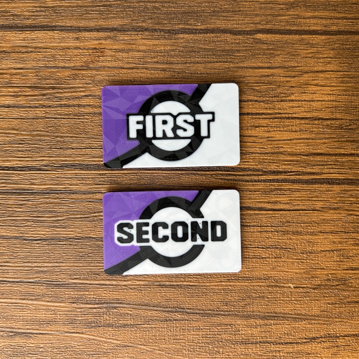 ポケカ 2段マグネットケース 紫 ダメカンダイス、各種マーカー、チェッカー