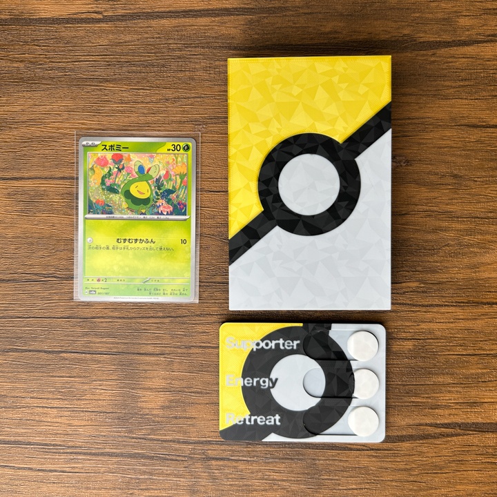 ポケカプレイセット金 ダメカンダイス・各種マーカー・チェッカー&ケース