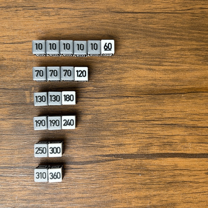 ポケカプレイセット銀 ダメカンダイス・各種マーカー・チェッカー&ケース