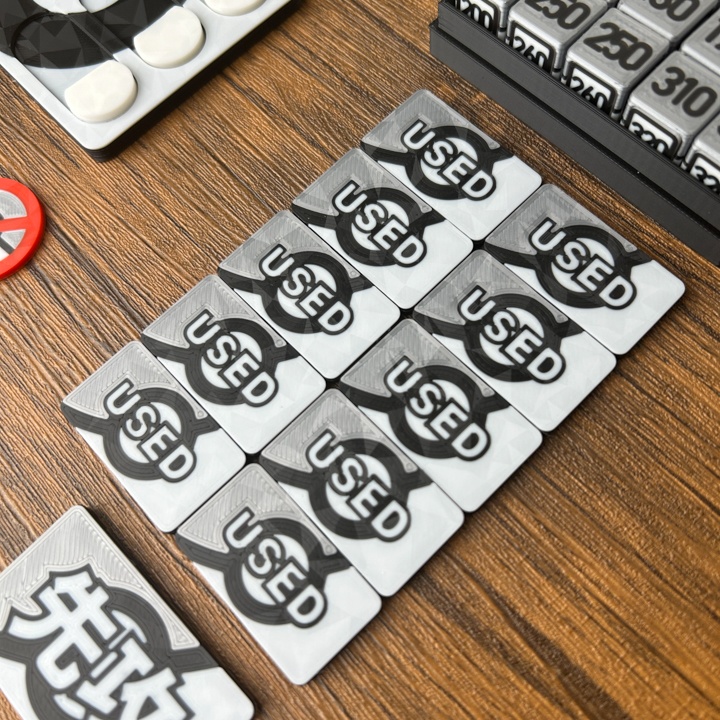 ポケカプレイセット銀 ダメカンダイス・各種マーカー・チェッカー&ケース