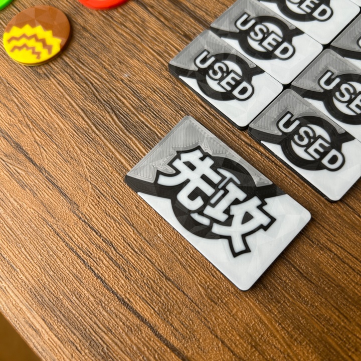 ポケカプレイセット銀 ダメカンダイス・各種マーカー・チェッカー&ケース