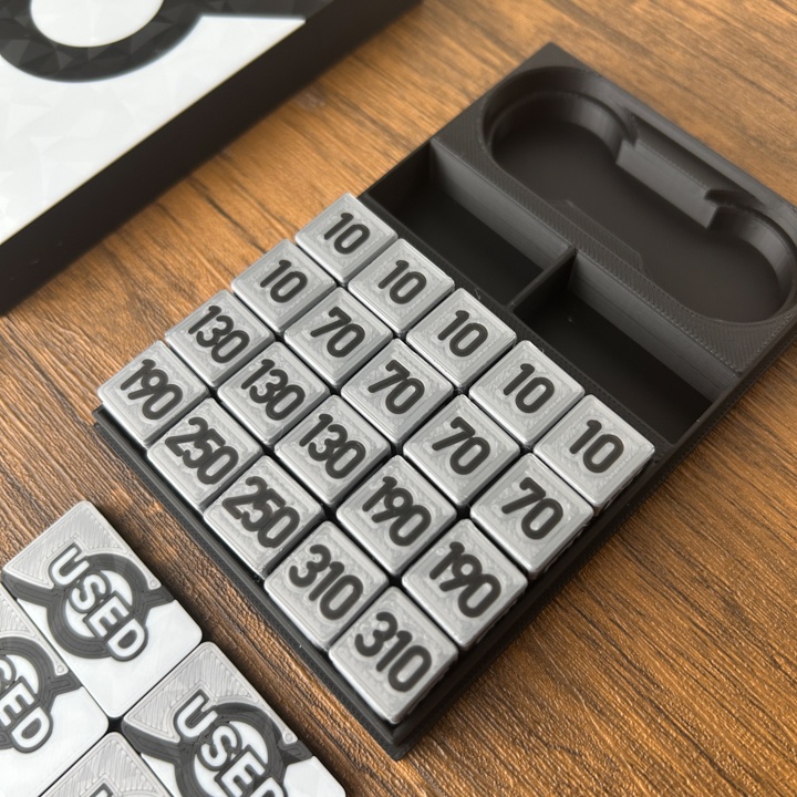 ポケカプレイセット銀 ダメカンダイス・各種マーカー・チェッカー&ケース