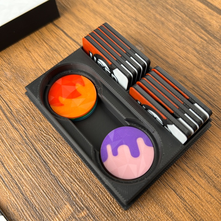 ポケカ マーカーセット 赤 USED/状態異常/グッズロック/先攻後攻