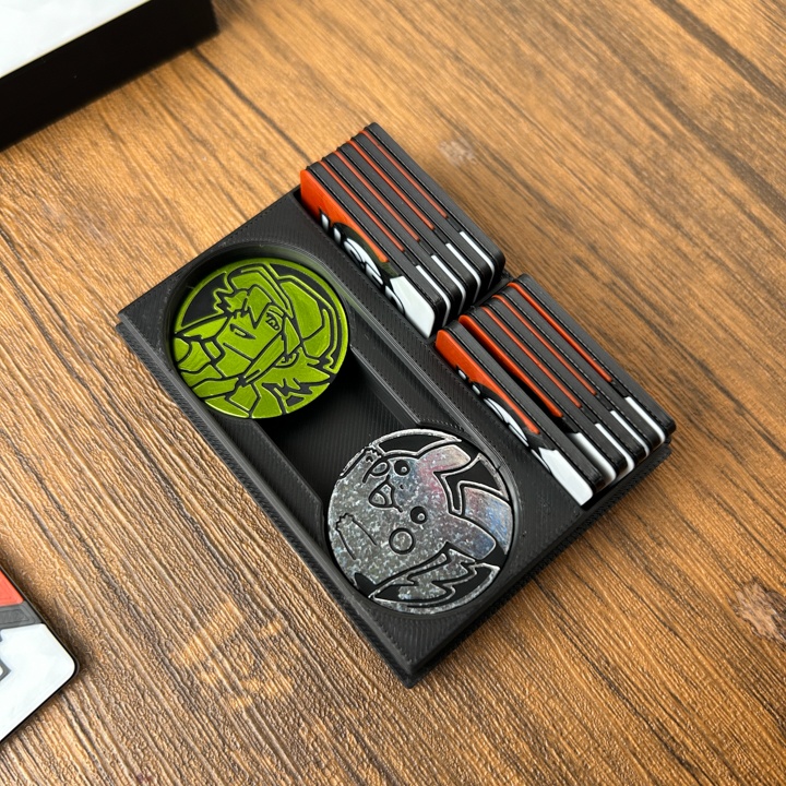 ポケカ マーカーセット 赤 USED/状態異常/グッズロック/先攻後攻