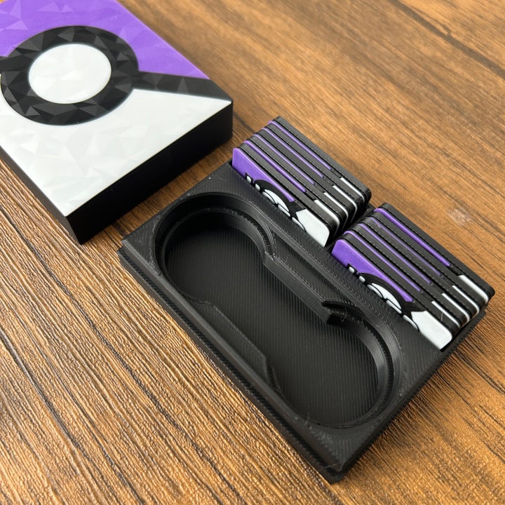 ポケカ マーカーセット 紫 USED/状態異常/グッズロック/先攻後攻