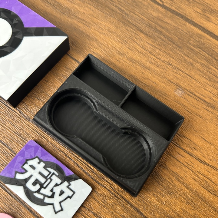 ポケカ マーカーセット 紫 USED/状態異常/グッズロック/先攻後攻