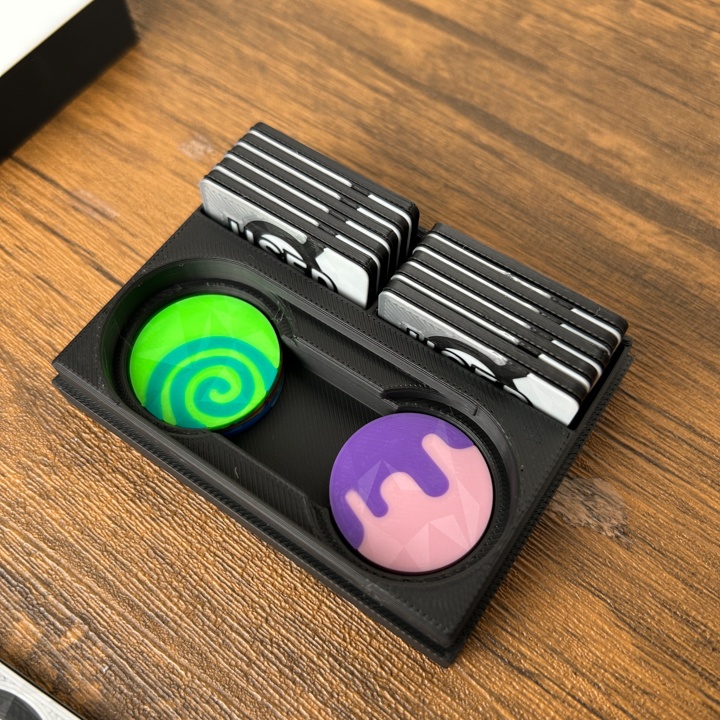 ポケカ マーカーセット 銀 USED/状態異常/グッズロック/先攻後攻