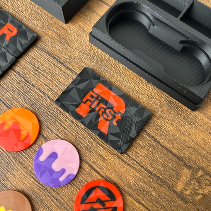 ポケカ マーカーセット R USED/状態異常/グッズロック/先攻後攻