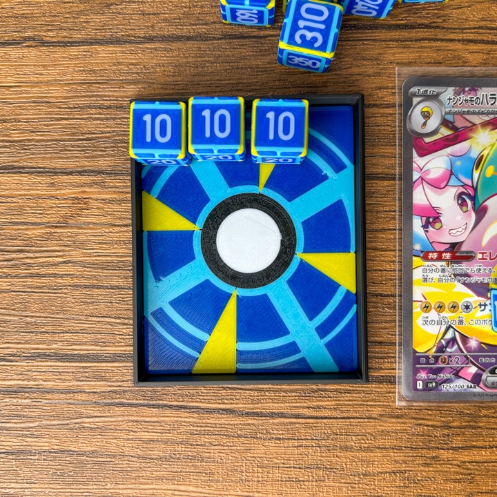 ポケカ ダメカンダイス 6種20個&ケース付き