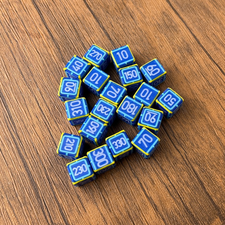 ポケカ ダメカンダイス 6種20個&ケース付き