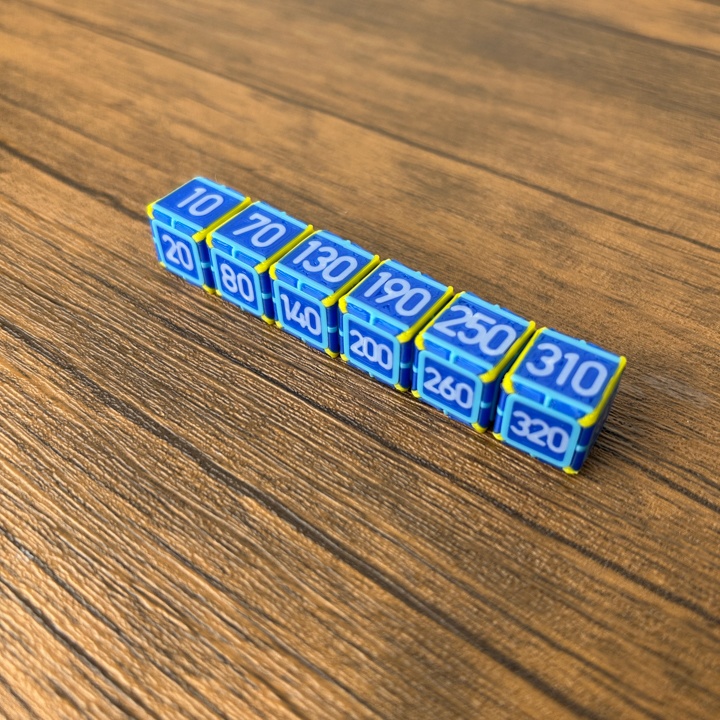 ポケカ ダメカンダイス 6種20個&ケース付き